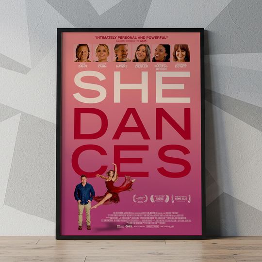 Discover She Dances (2026) Movie Poster| Wall Art| Poster Unframed| Cover Poster
