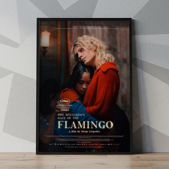 Discover The Mysterious Gaze of the Flamingo 2026 Movie Poster| Movie Canvas | Wall Art| Poster Unframed| Cover Poster| Canvas Print| Canvas Poster