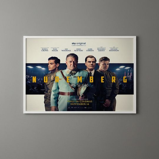 Discover Nuremberg (2026) Movie Poster| Movie Canvas | Wall Art| Poster Unframed| Cover Poster| Canvas Print| Canvas Poster