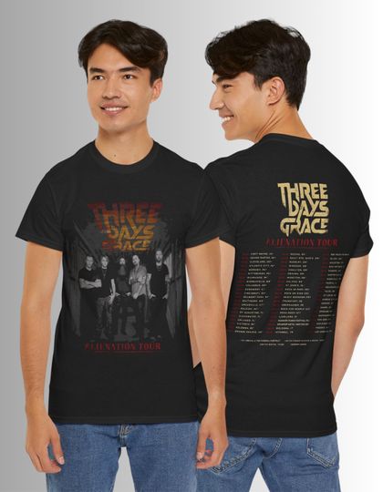Discover Apparel Concert Tour Three Days Grace Grapich 2026