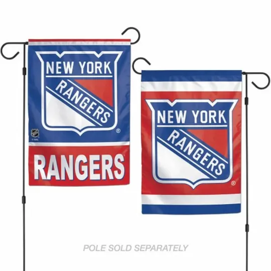 Discover New York Rangers Garden Flag Double-Sided
