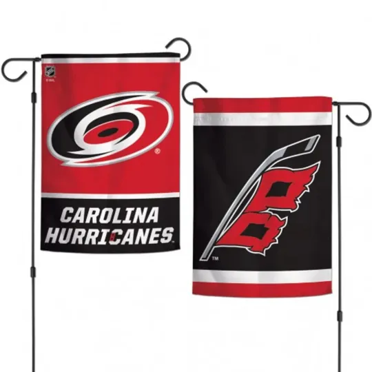 Discover Carolina Hurricanes Garden Flag Double-Sided