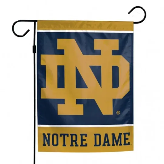 ND Fighting Irish  Garden Flag, Double-Sided, Home & Living Decor