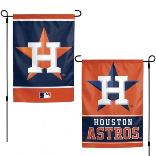 Houston Astros Garden Flag, Double-Sided