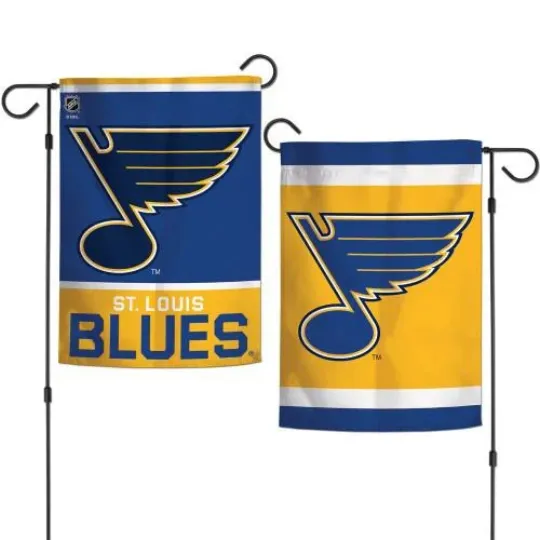 Discover St. Louis Blues Garden Flag Double Sided