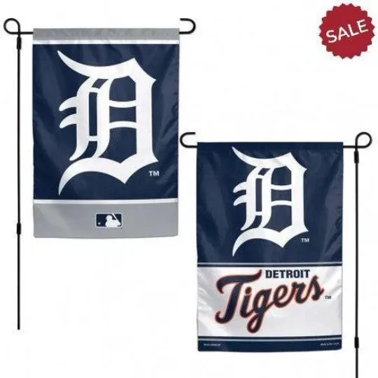 Detroit Tigers Garden Flag