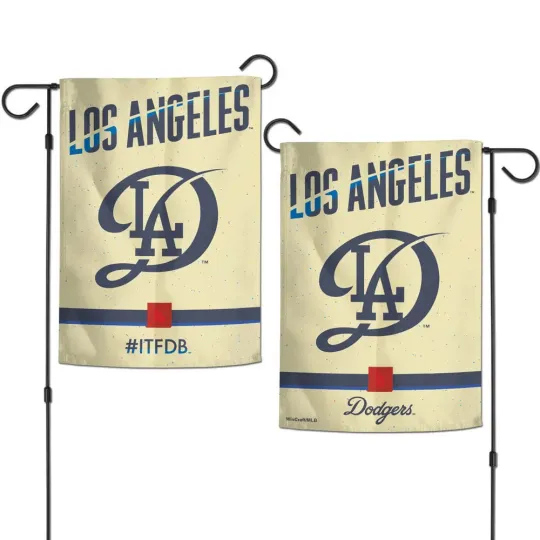 Los Angeles Dodgers Garden Flag Double-Sided City Connect
