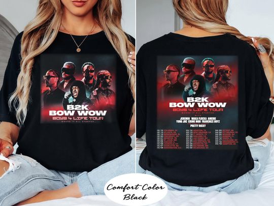 Discover B2K Tour 2026 Shirt  Bow Wow Boys4Life Tour T-Shirt