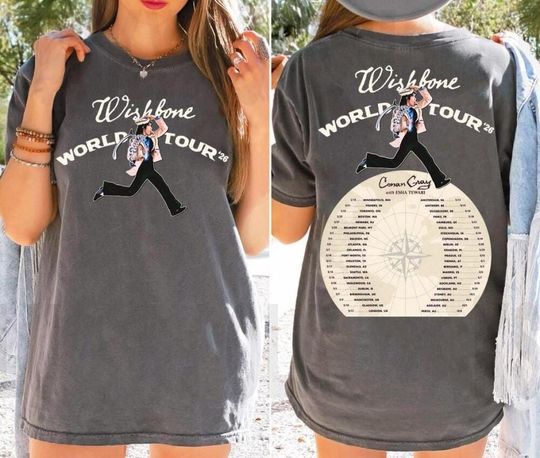 Conan Gray The Wishbone Pajama Show Shirt, Vintage Aesthetic Conan Tee, World Tour 2026 Shirt, Music Lover Vintage Style Gift