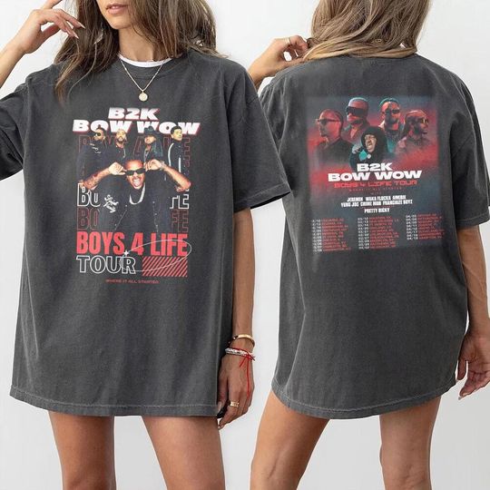 Discover Bow Wow x B2K Boys 4 Life Tour Unisex 2026 Shirt