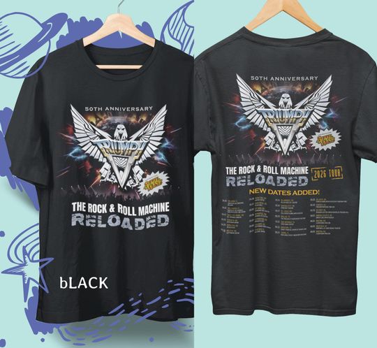 Discover Triumph 2026 Tour Inspired Merch Tee  Classic Rock Fan Shirt  Unisex Rock Apparel