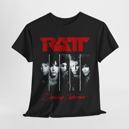 Discover RATTA Band Album Cover T-Shirt: Vintage Rock Graphic Tee