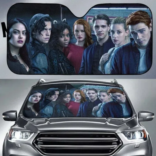Riverdale Cool Characters Car Sun Shade