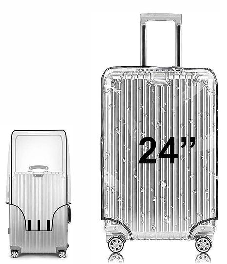Discover Transparent Suitcase Cover | Waterproof PVC Luggage Protector