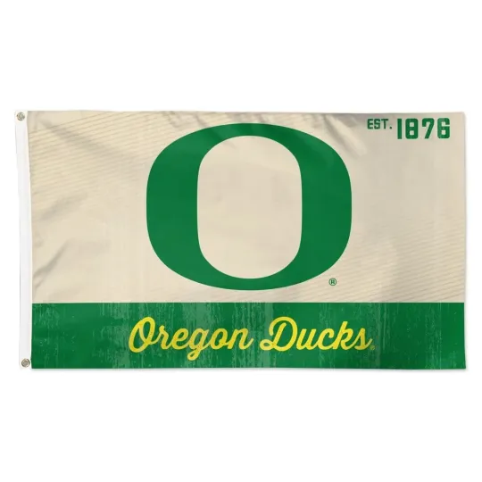 Discover Oreg ducks Retro Vintage Style Team Logo Flag