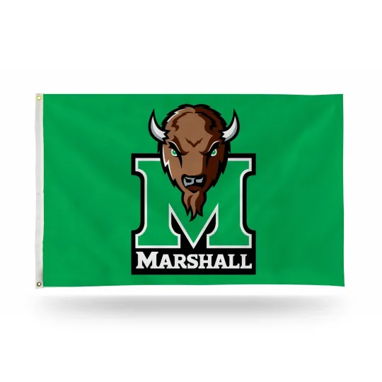 Discover Marshall Thundering Herd Team Logo Flag