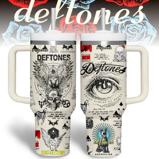 Deftone Music band Gift For Fans 40oz Tumbler
