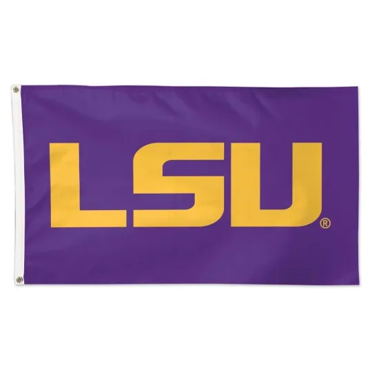 LSU Tigers College NCAA House Flag Banner