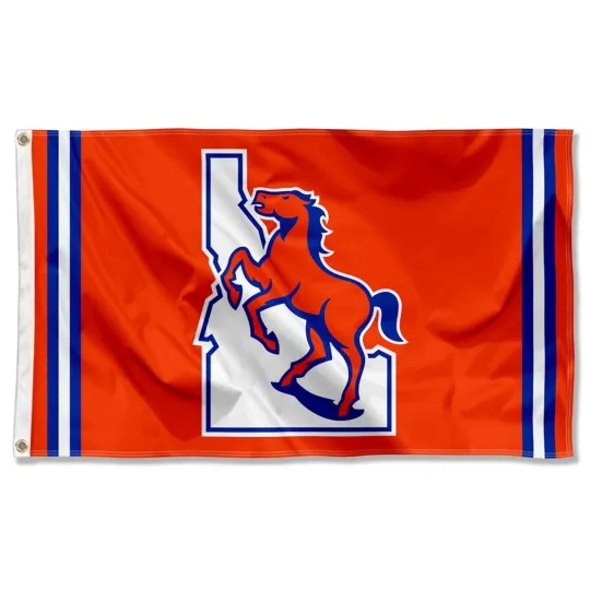 Boise State Broncos College Football Flag NCAA Orange Banner