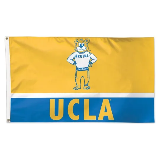 Discover UCLA Bruins College NCAA Retro House Flag Banner