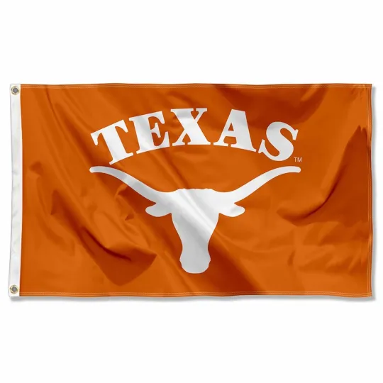 Discover Texas Longhorns College NCAA Wall Flag