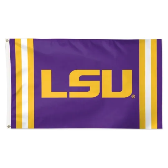 Discover LSU Tigers College NCAA Wall Flag Banner for Home & Living Decor