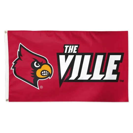 Louisville Cardinals NCAA College Football Flag