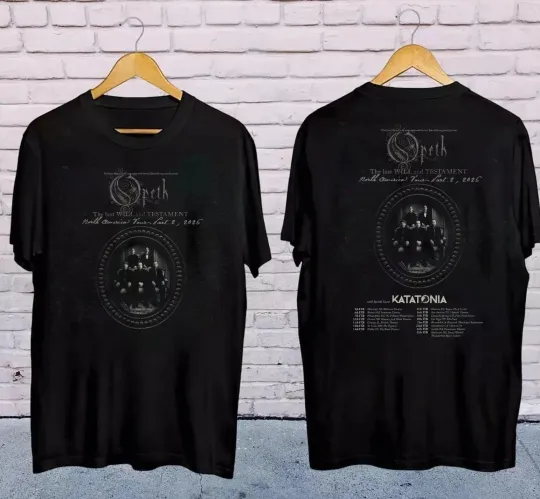 Discover Opeth - The Last Will And Testament North American Tour 2026 T-Shirt