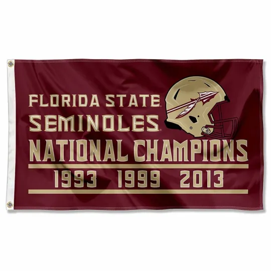 For Florida State Seminoles fans 3x5 ft College NCAA Best Wall Flag / Banner