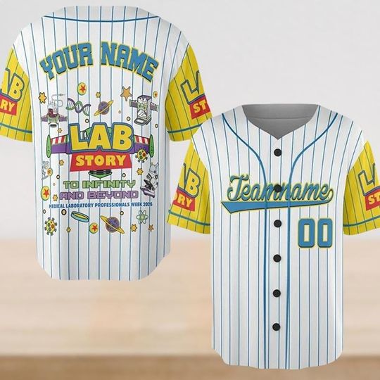 Discover Custom Lab Week 2026 Baseball Jersey, Lab Story Shirt, Lab Week Shirt, Lab Team Shirt, Lab Assistant, Phlebotomist, Med Lab Tech Mlt