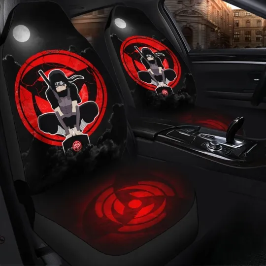 Discover Itachi Sharingan Anbu Custom Car Seat Covers Accessories Decor