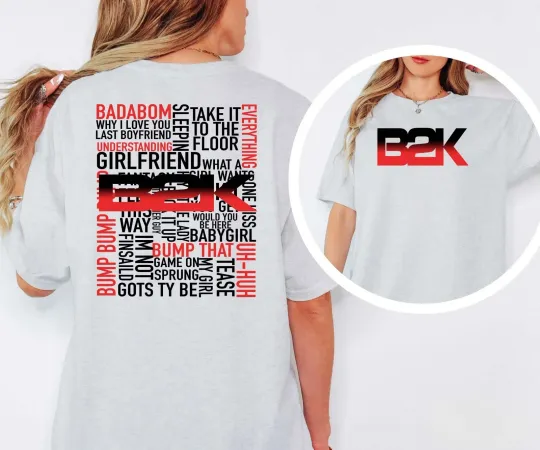 Discover B2K Reunion Tour 2026 Shirt, Retro Band Tee, 2000s R&B Concert T-Shirt