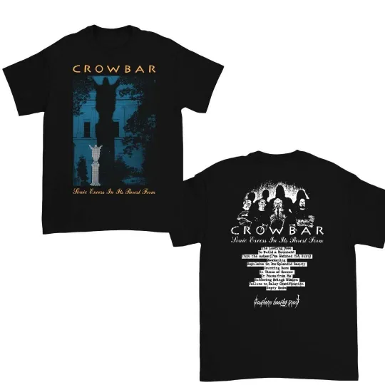 Discover CROWBAR  2026 U.S. Tour T-Shirt Size S-4XL