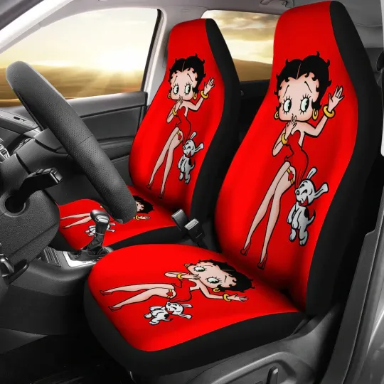 Discover Betty Boop Car Seat Covers Set Of 2 Car Accessories