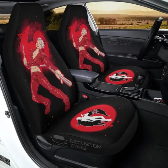 Discover Ban Fox Greed Sin Anime Car Seat Covers - Unique 7 Dead Set Of 2 Car Accessories