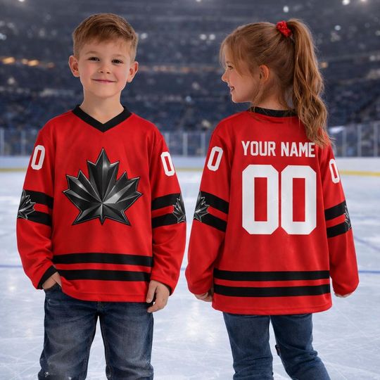 Discover Custom 2026 Canada Hockey Jersey, Personalized Team Canada Fan Jersey