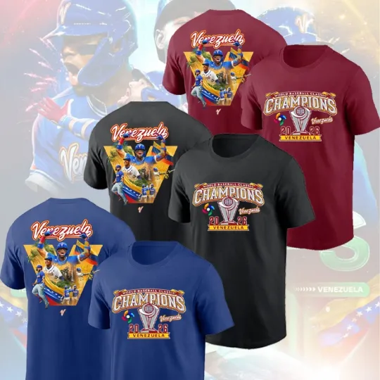 Discover 🌈 FASTSHIP - 2026 Venezuela Baseball Champions World Baseball Classic S_5XL