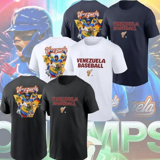 Discover HOT NEW! 2026 Venezuela Team Champs W Baseball Classic Gift For Fans S-5XL