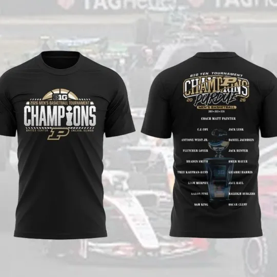 Purdue Boilermakers 2026 BigTen Men’s Basketball Tournament Champs