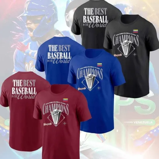 Discover Venezuela Baseball 2026 World Baseball Classic Champions Both Side For Fans