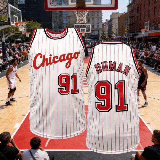 Discover Embroidered #91 Basketball Jersey - Sleeveless Athletic Tank Top