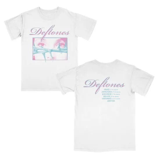 Deftone Lollapalooza Chile T-shirt