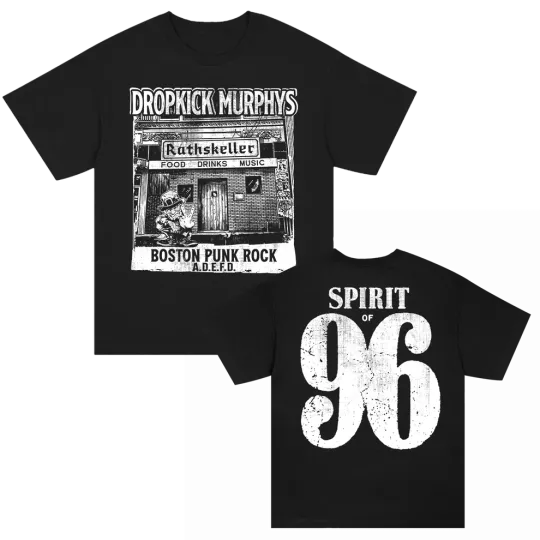 Discover Dropkick Murphys x Haywire New England Forever T-shirt