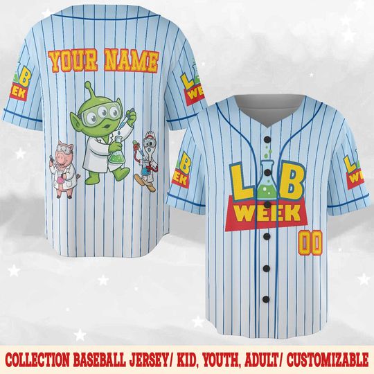 Discover Toy Story Aliens Jersey Shirt, Lab Week 2026 Shirt, Toy Story Baseball Jersey, Aliens Medical Lab Tech Shirt, Disney Matching D3DY18