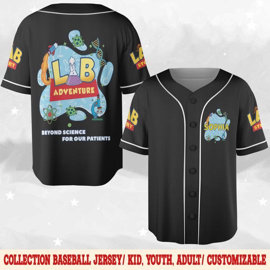 Discover Lab Week Lab Story 2026 Baseball Jersey/Toy Story Laboratory Team Lab Tech Tee/Medical Assistant Patient Tech Lab Week Group Team OIOP09