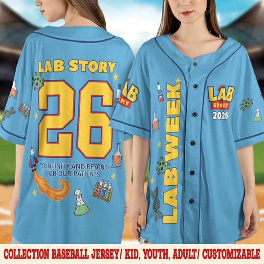 Discover Lab Week 2026 Baseball Jersey/Laboratory Team Medical Lab Tech Shirt/Medical Assistant/Patient Care Tech Lab Week Group Team Shirt OIOP07