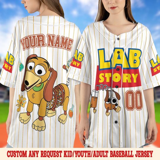 Discover Lab Week 2026 Toy Story Jersey, Funny Lab Tech Baseball Jersey, Medical Laboratory Appreciation Jersey, Pixar Inspired Lab Squad  AYAB28