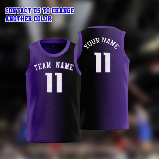 Discover Custom Basketball Jersey Personalized Uniform Team Name Number Logo Sacramento Shirt