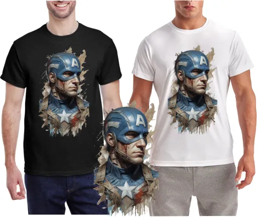 Discover Captain America Wicking T-Shirt