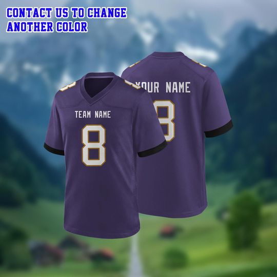 Discover Custom Baltimore Football Jersey Personalized Uniform Team Name Number Logo Shirt clothes Men women and kids Game Day Outfit